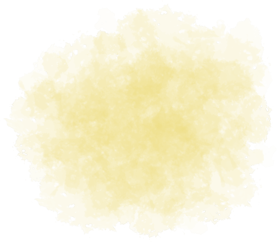 Yellow watercolor splash